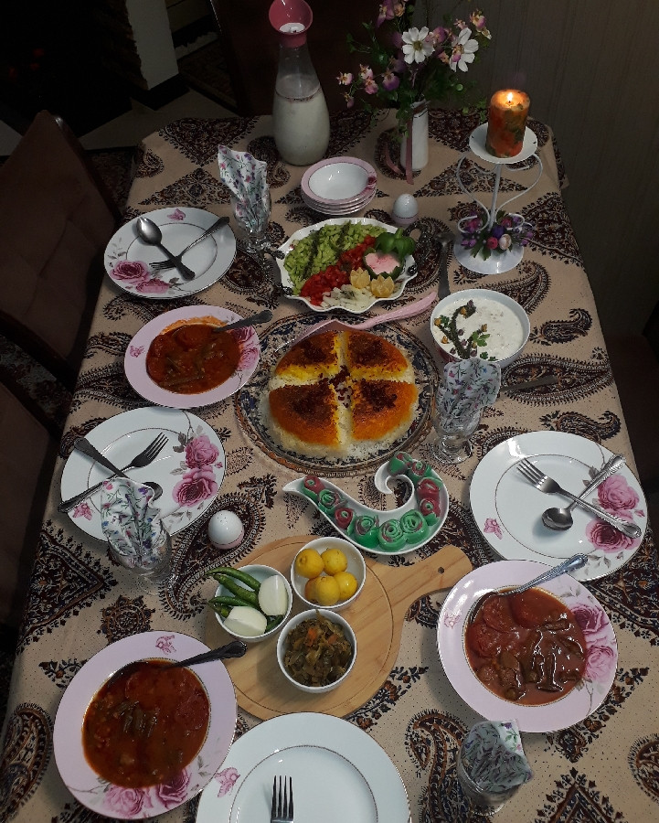 عکس خورشت بامیه