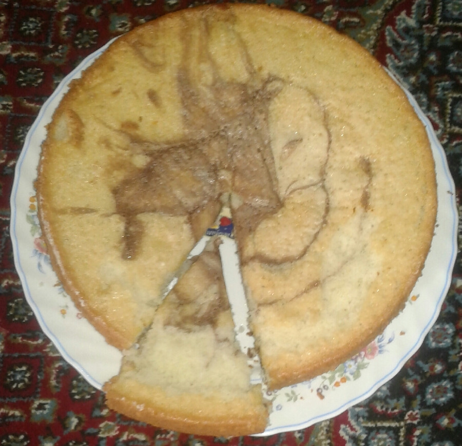 کیک اسفنجی 