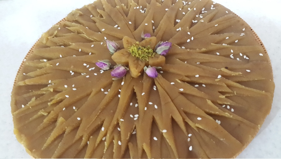 عکس حلوای سه آرده