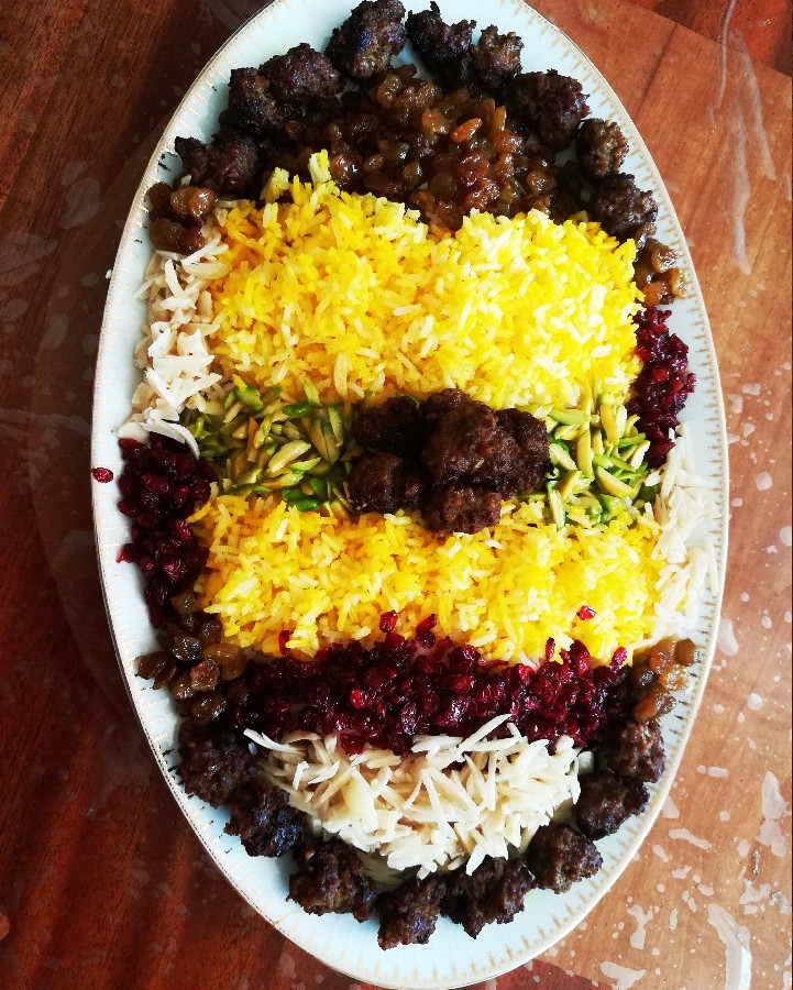 عکس بفرماییدمرصع پلو