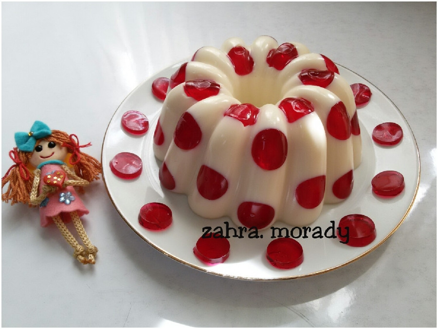 عکس فرنی بستنی با دستور یاسمن جون عالی و خوشمزه