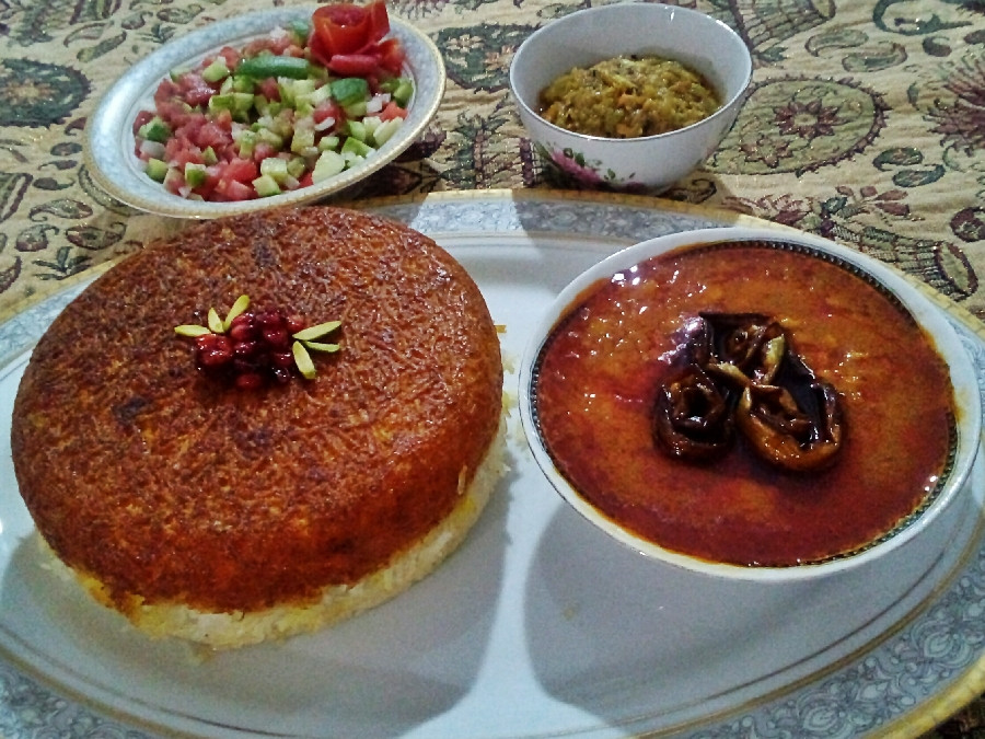 عکس  ته چین ساده