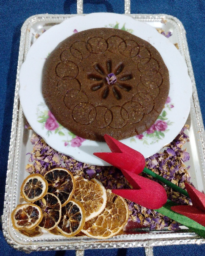 عکس حلوا با شیره خرما
