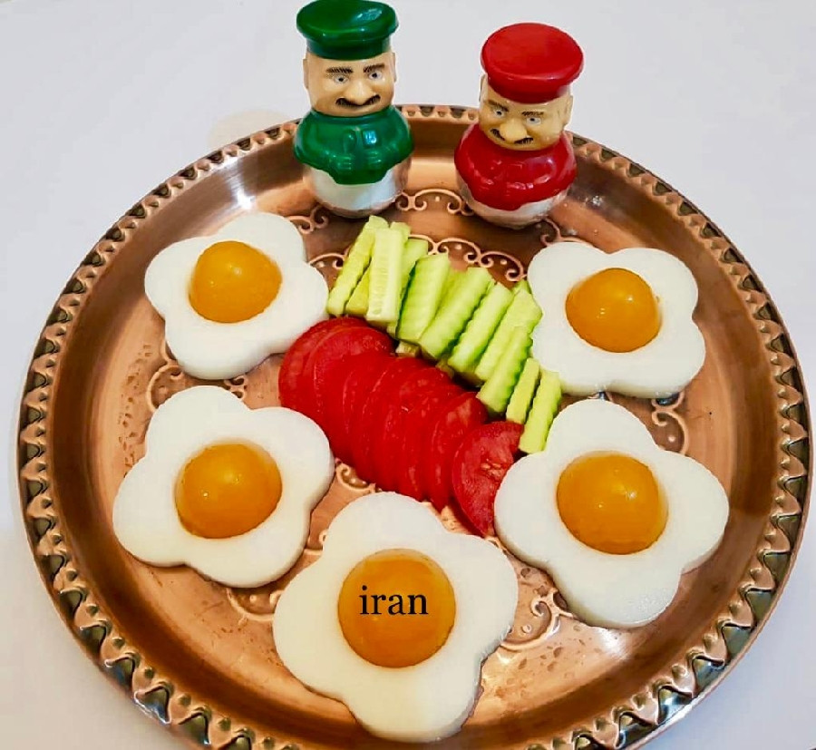 عکس ژله ی نیمرو