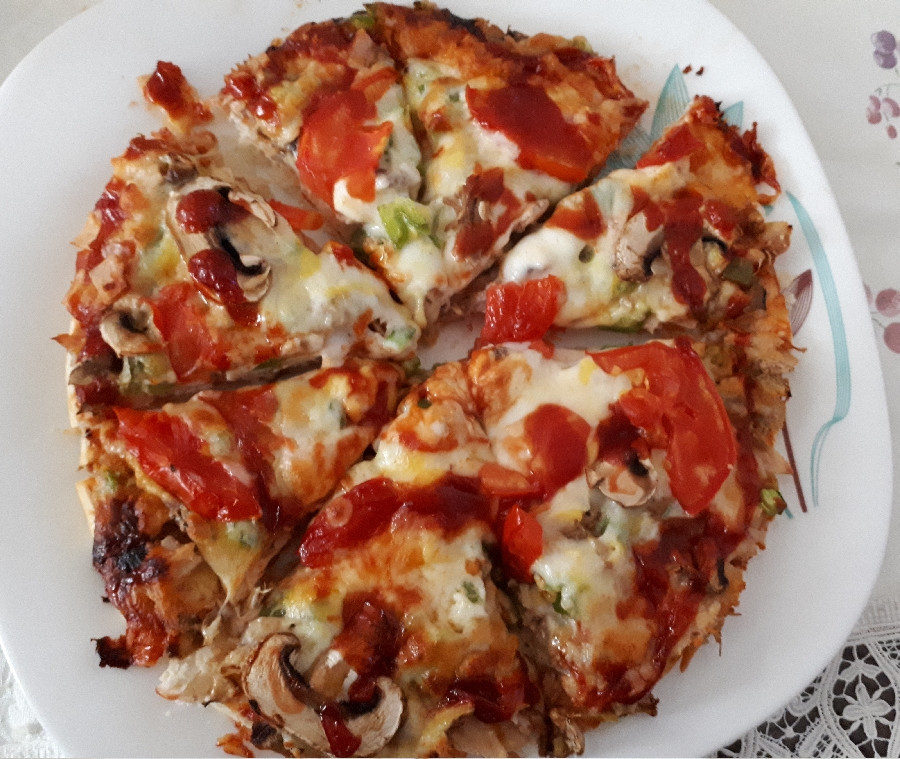 پیتزا فوق العاده خوشمزه و هیجان انگیز همسری پز?