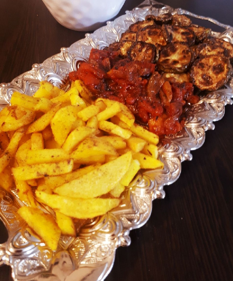 عکس شام ساده اما خوشمزه....
