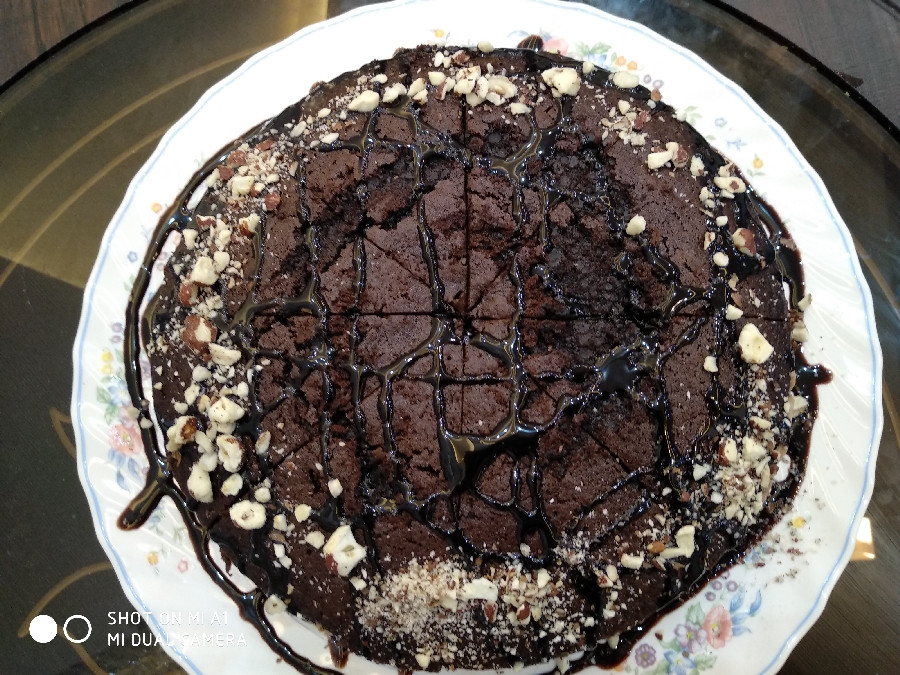 عکس چیزکیک شکلاتی