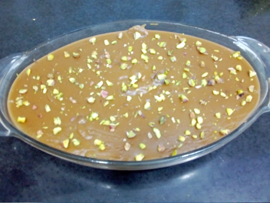 عکس حلوای شیر کاملی