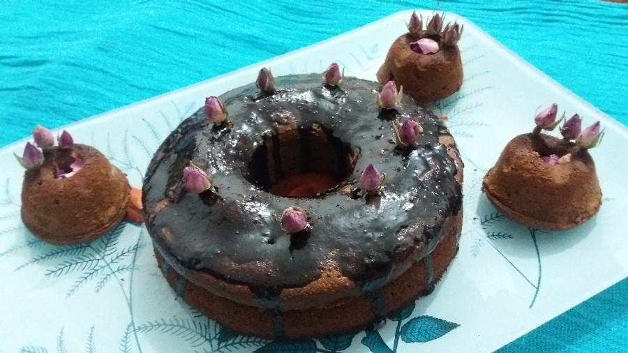 عکس کیک شکلاتی سوییسی