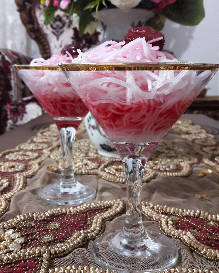 فالوده شیرازی خانگی