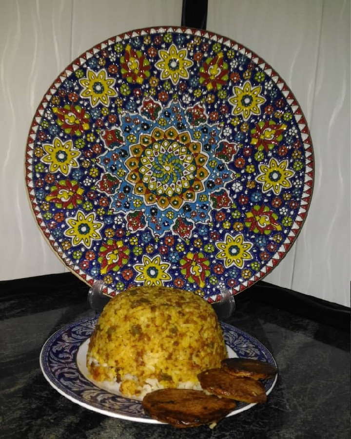 عکس لوبیا پلو