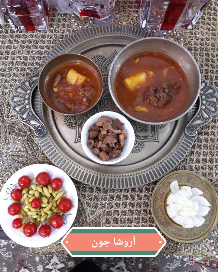 عکس آبگوشت خودم پز