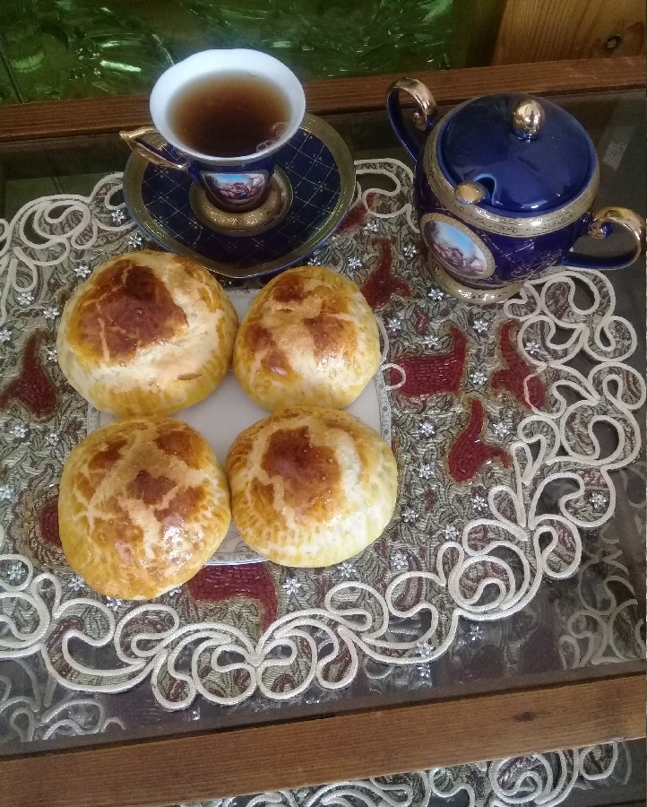 عکس نان صبحانه باخمیر جادوی