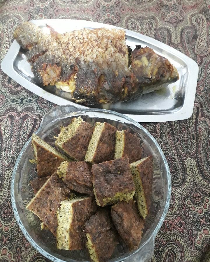 عکس اینم ماهی شکم پر و کو کو تخم ماهی.بفرمایید..