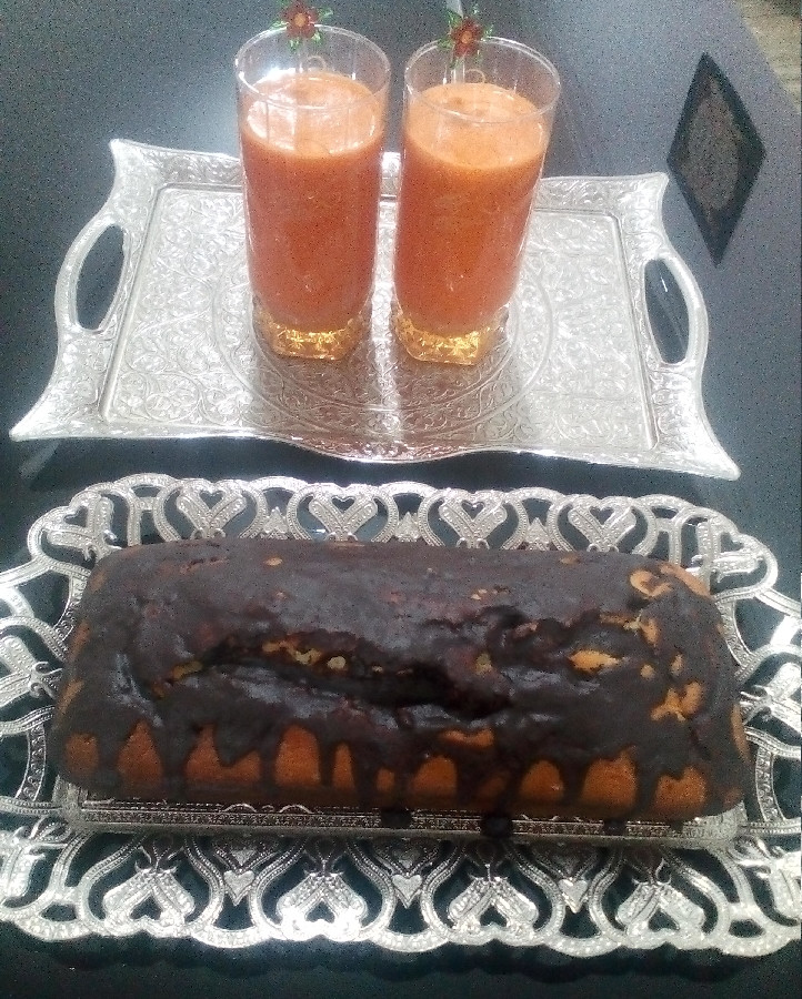 عکس کیک ساده بسیارخوشمزه