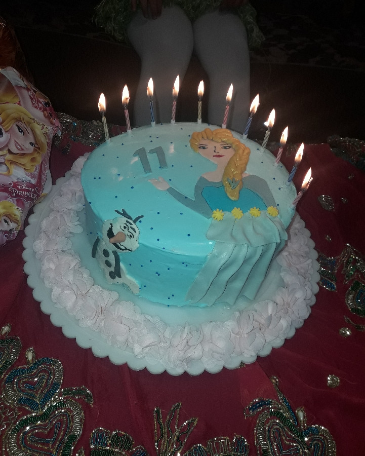 عکس کیک برا تولد دختردایی گلم چطوره؟
