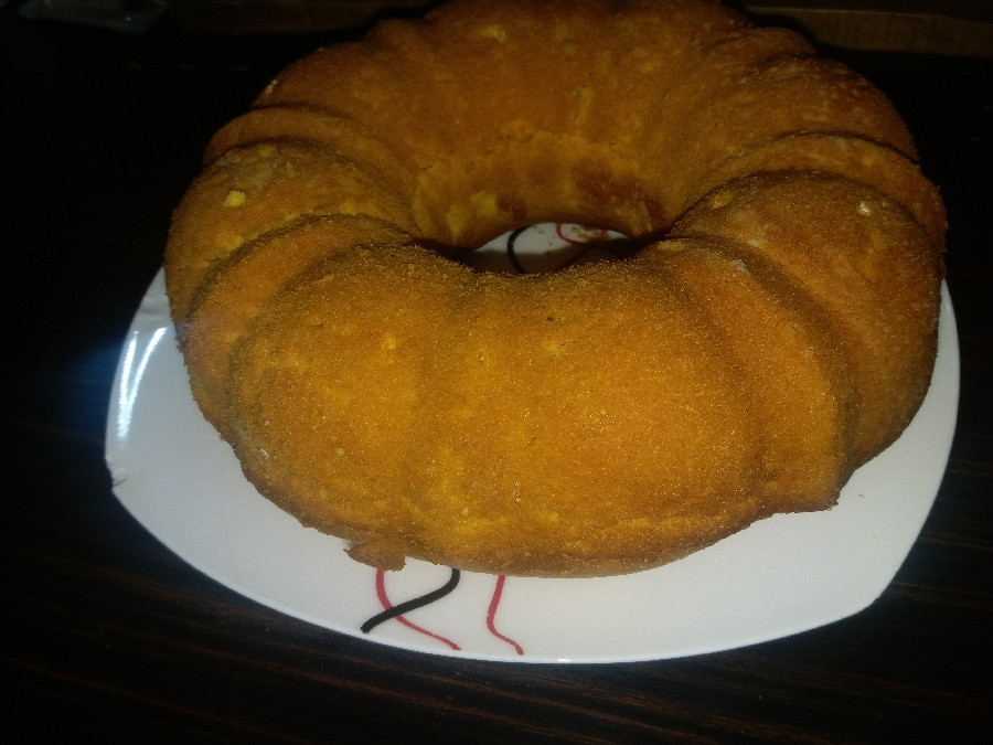 کیک زعفران وگلاب 
