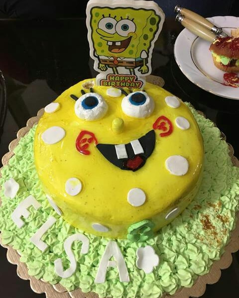 کیک باب اسفنجی