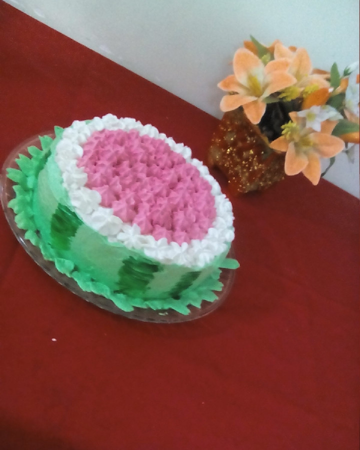 عکس کیک هندونه 