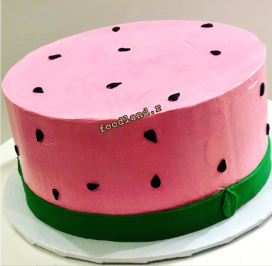 عکس کیک  هندوانه