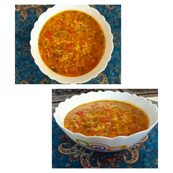 عکس آش گوجه همدانی