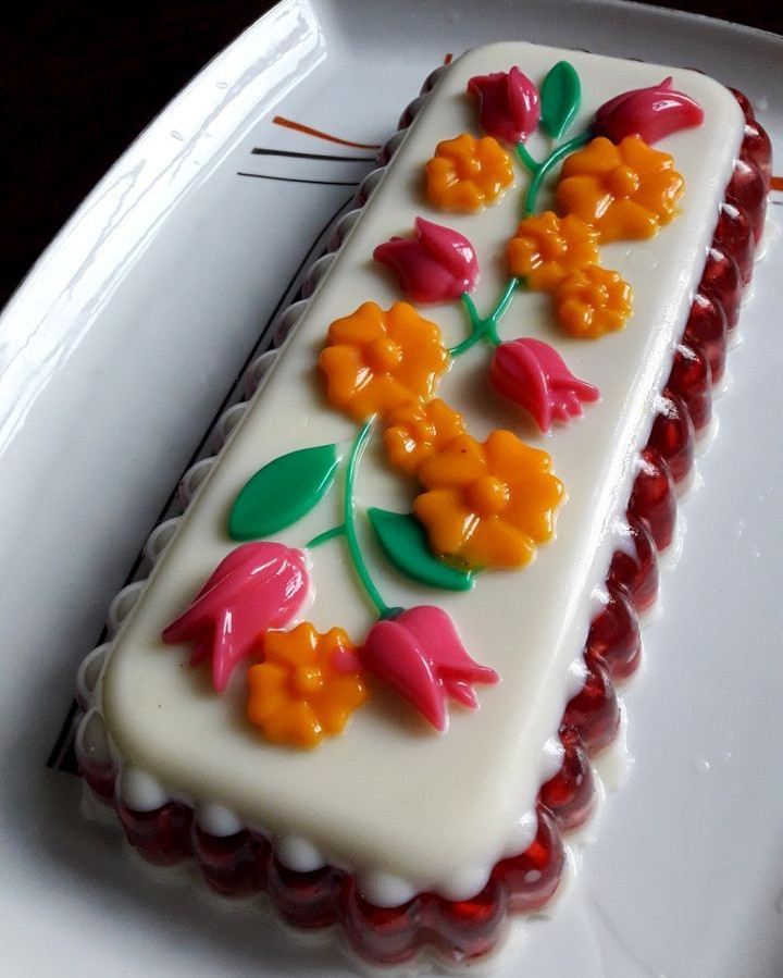 عکس ژله انار و پاناکوتا