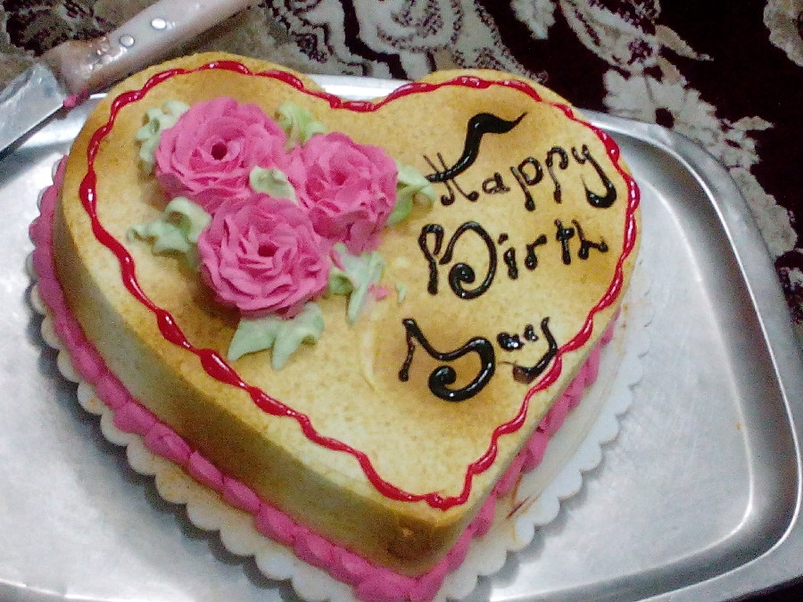عکس کیک تولد پسر گلم حسین جون