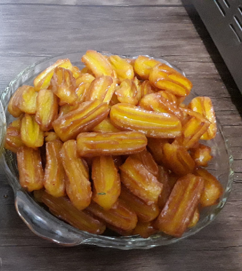 عکس بامیه های خوشمزه من برای اولین باربودکه درست کردم عالی شد❤