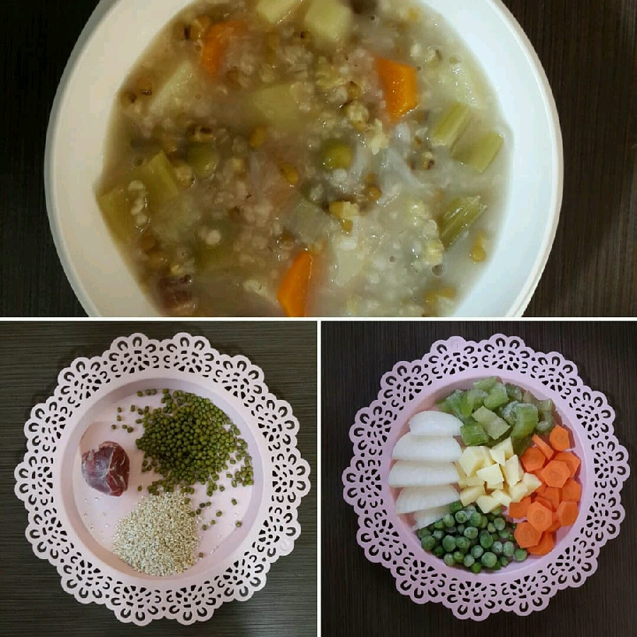 سوپ ماهیچه و سبزیجات نی نی