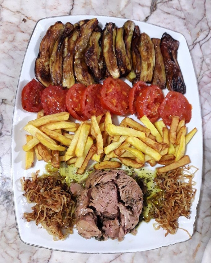 خوراک بادمجان