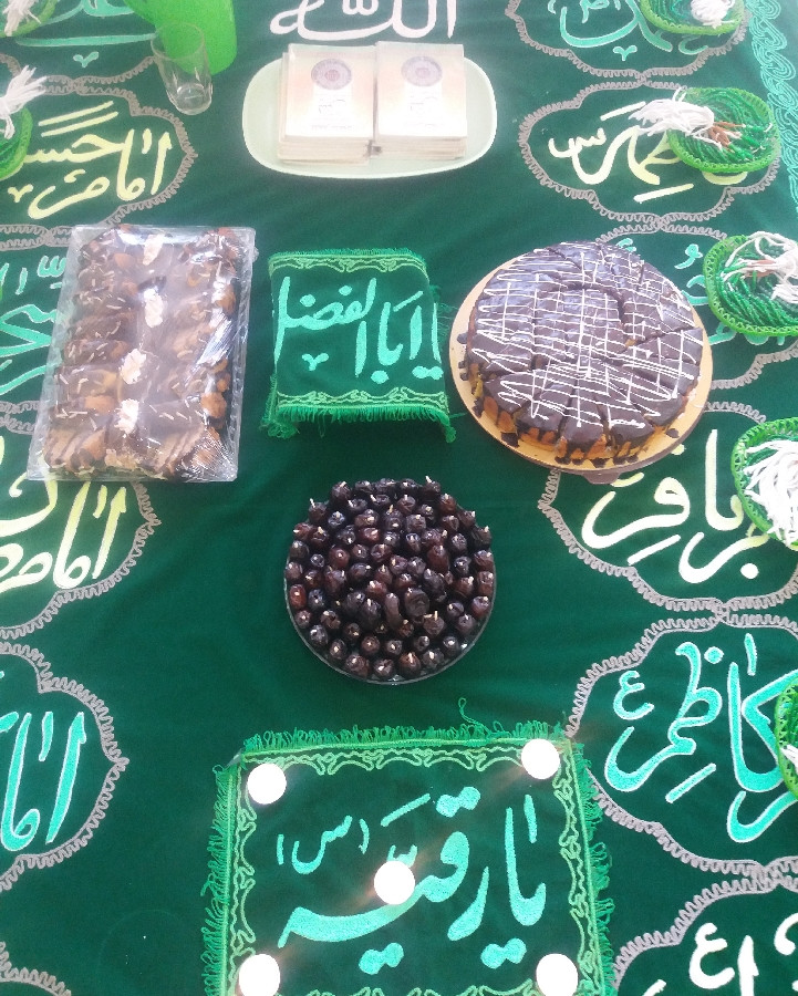 عکس سفره صلوات(روز تولد حضرت محمد (ص)