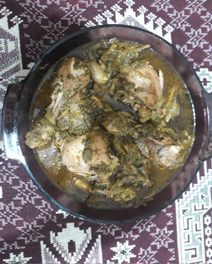 عکس خورشت کنگر