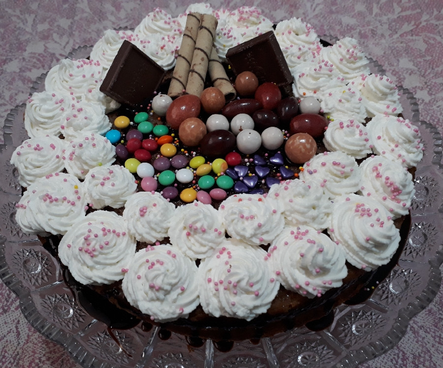 عکس کیک خامه ای
کیک تولد