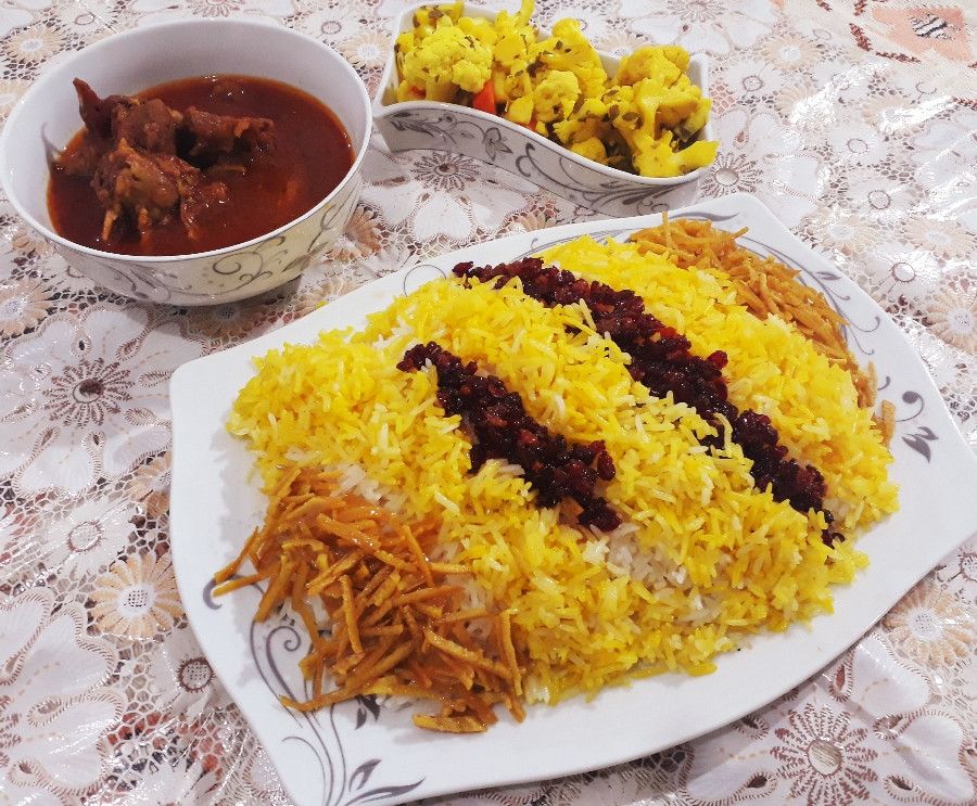 عکس چلو گوشت