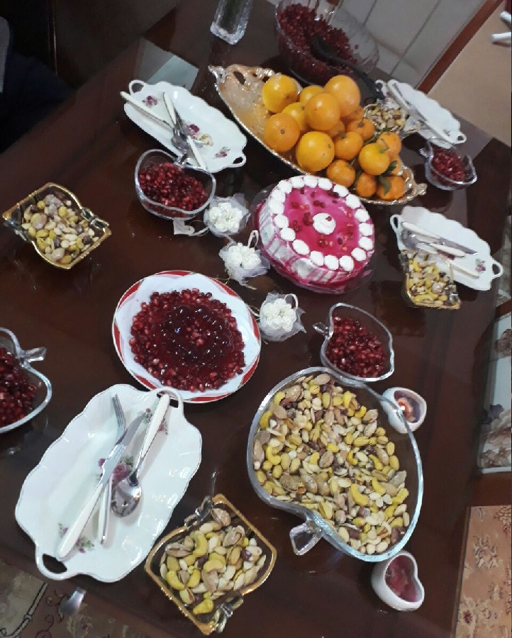 عکس میز شب یلدا❤❤