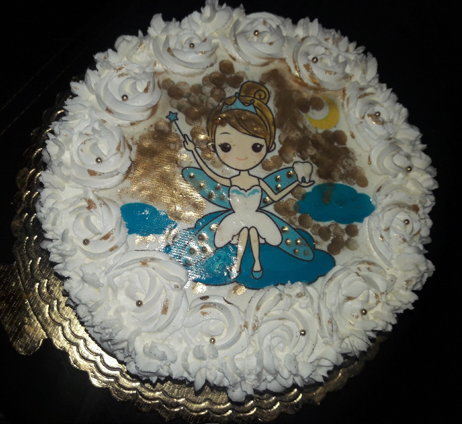 عکس اینم کیک دندونی گل دختری
