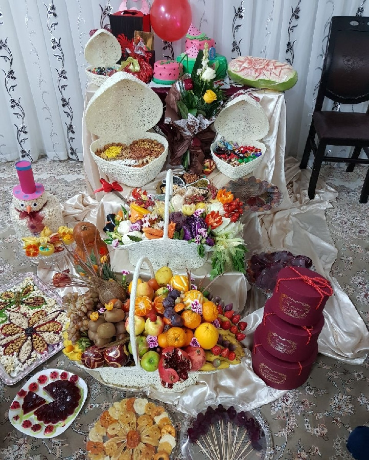 عکس یلدایی عروس