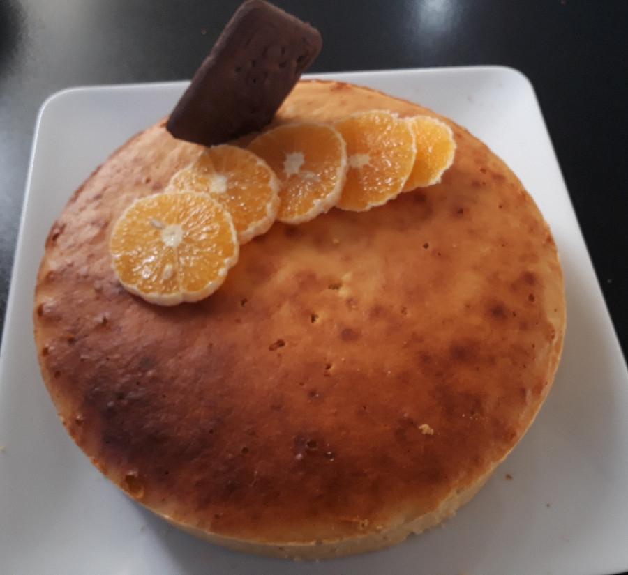 عکس کیک پرتقالی خوش مزه