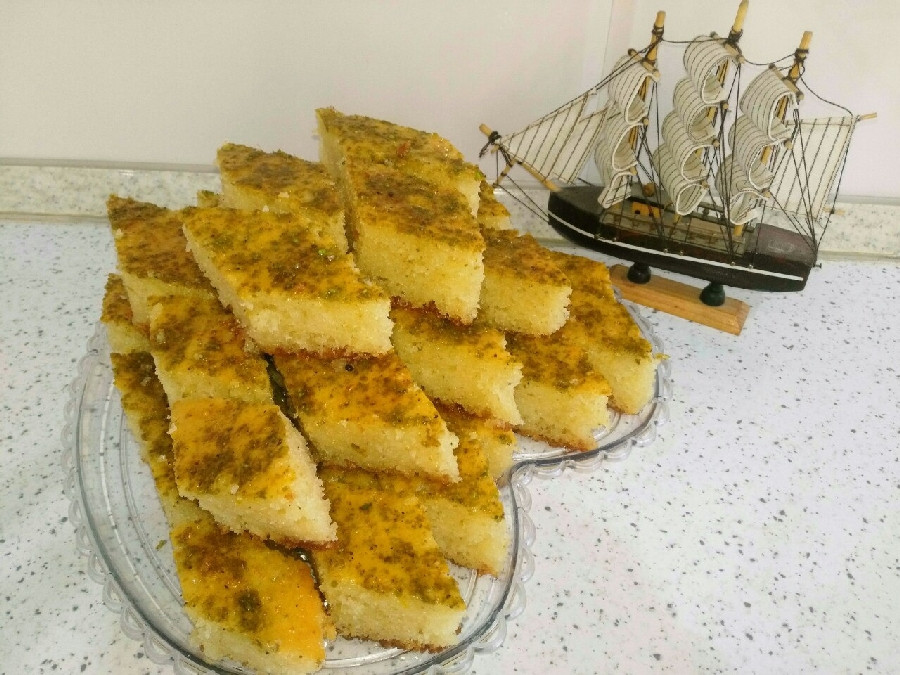 عکس کیک باقلوا جان