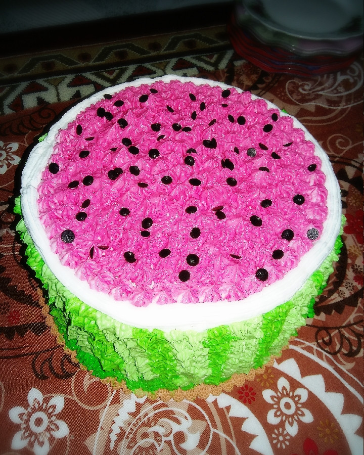 عکس کیک هندوانه من