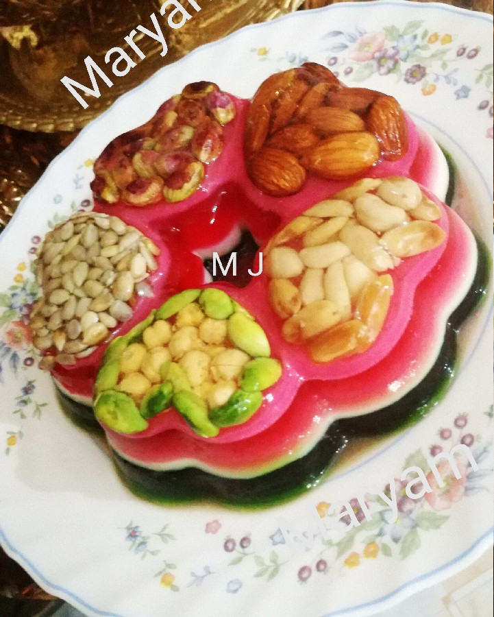 عکس ژله آجیلی