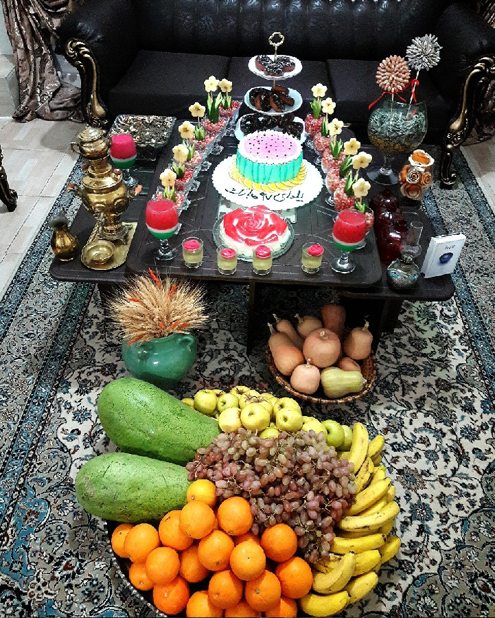 عکس شب یلدا خونه ی مامان عزیزم