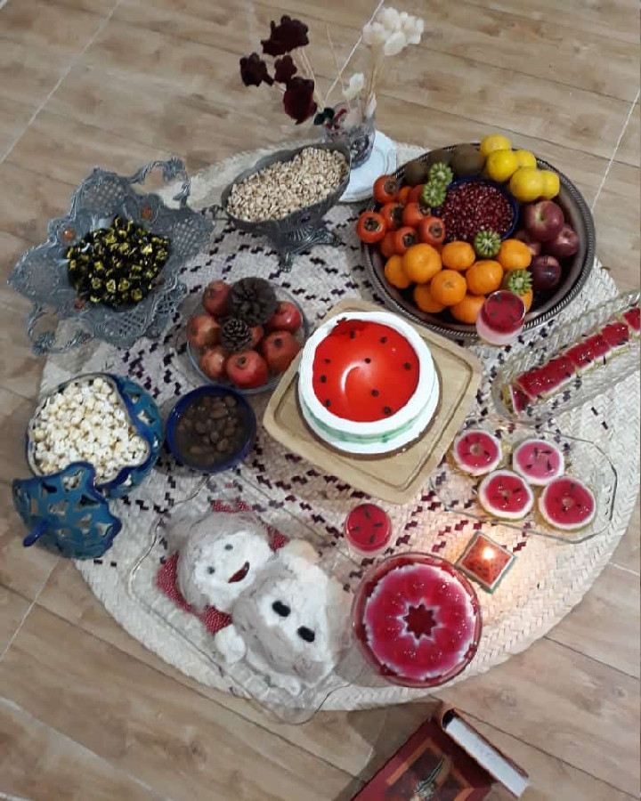 عکس یلدای ۹۷خونه عمویی