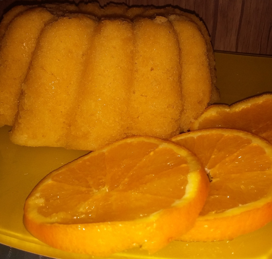 عکس کیک پرتقالی???