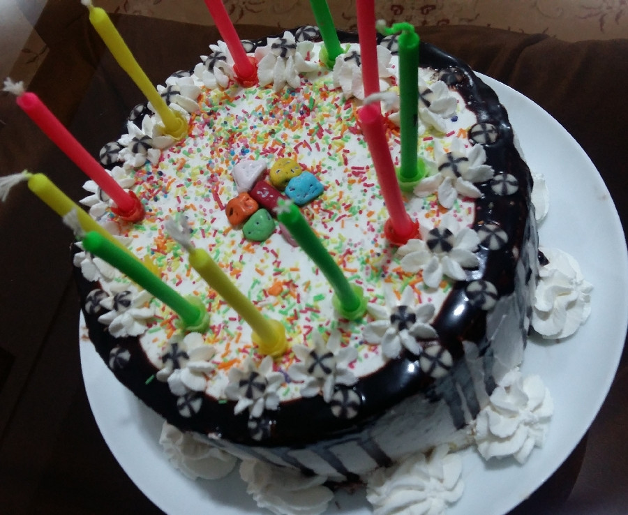 عکس کیک تولد برا تولد دخترخالم