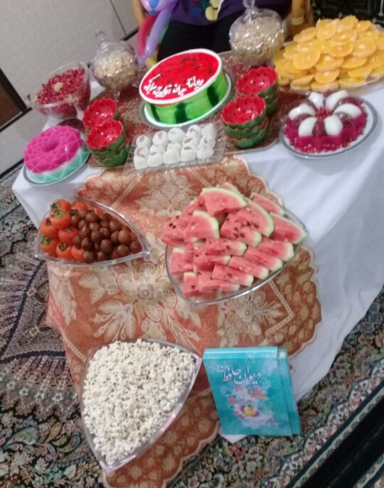 عکس سفره شب یلدا