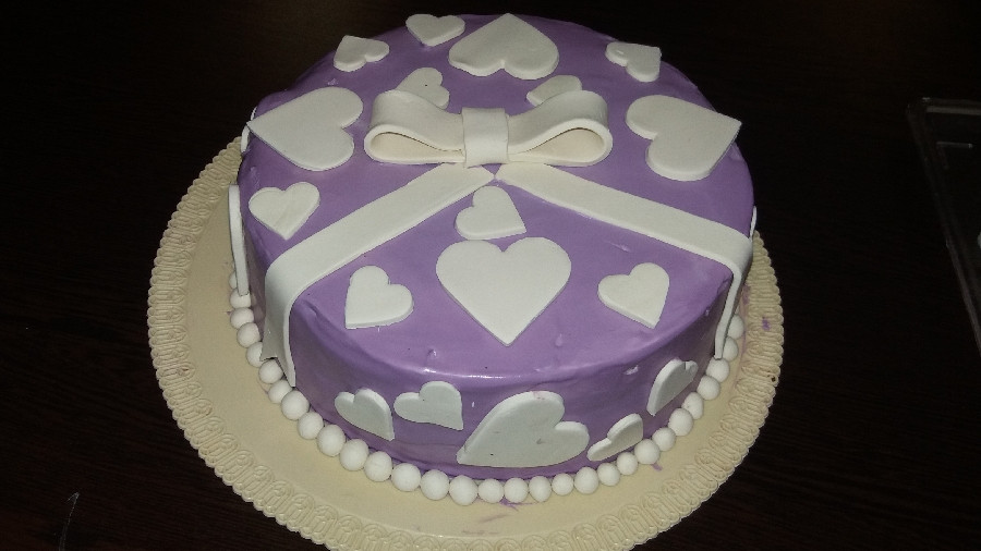 کیک تولد خودم 
