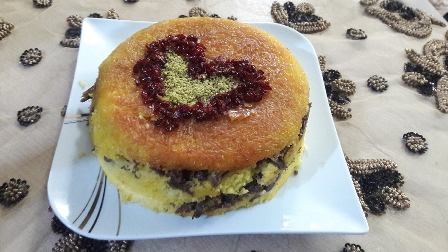 عکس ته چین گوشت ریش ریش