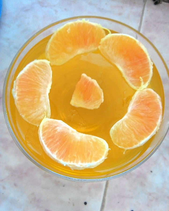 عکس ژله پرتقالی