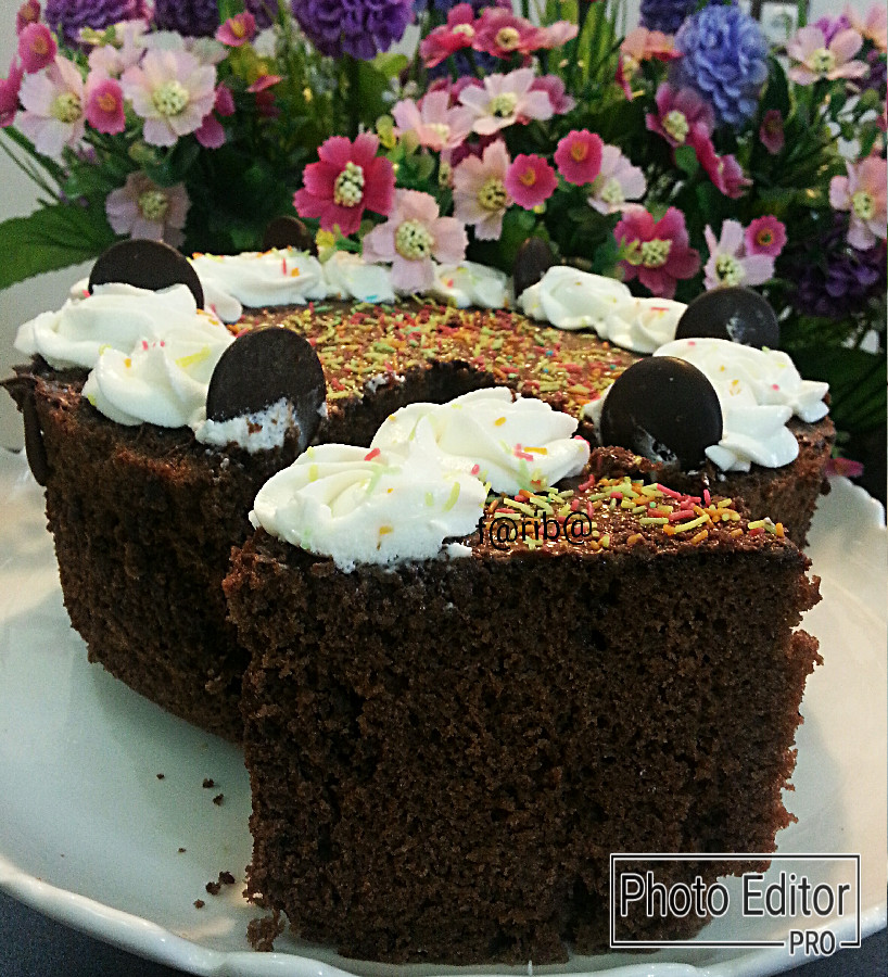 عکس کیک شکلاتی قابلمه ای